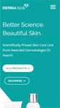 Mobile Screenshot of dermasparx.com